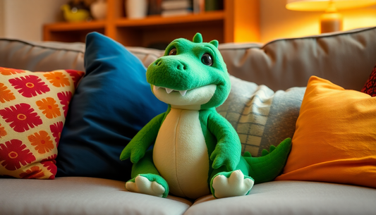 Découvrez la Peluche Crocodile Parfaite pour Votre Maison