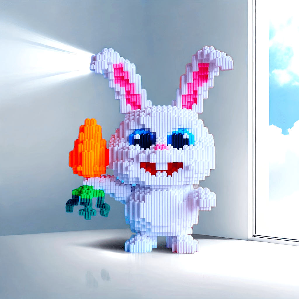 Lapin Blanc Lego