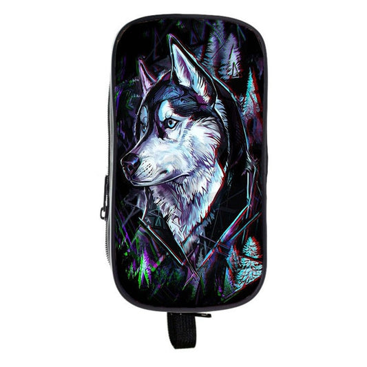 Trousse Scolaire  Loup Artistique