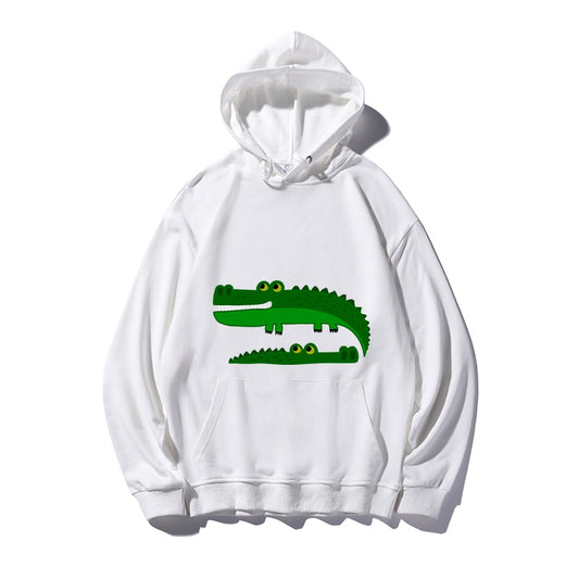 Pull  Crocodile Fashion Blanc