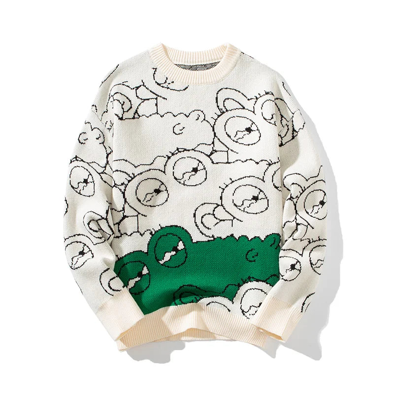 Pull Crocodile Garçon Blanc