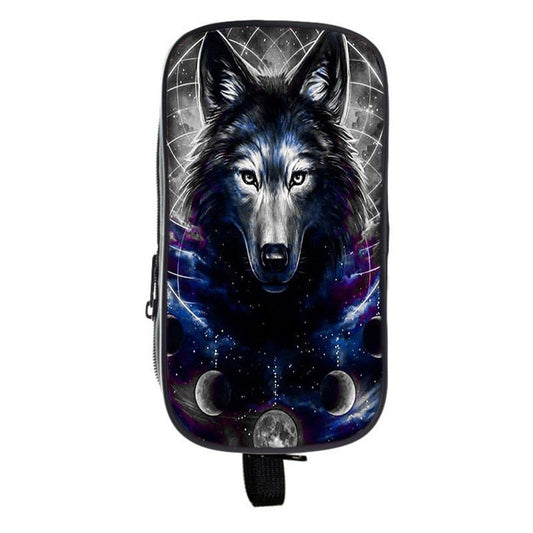 Trousse Scolaire  Loup Gothique