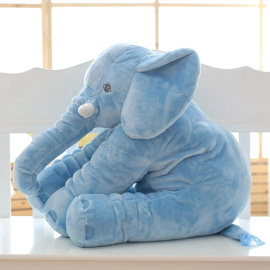Peluche  Eléphant Géant Bleu