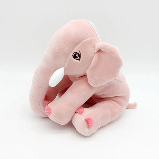 Peluche Rose Eléphant