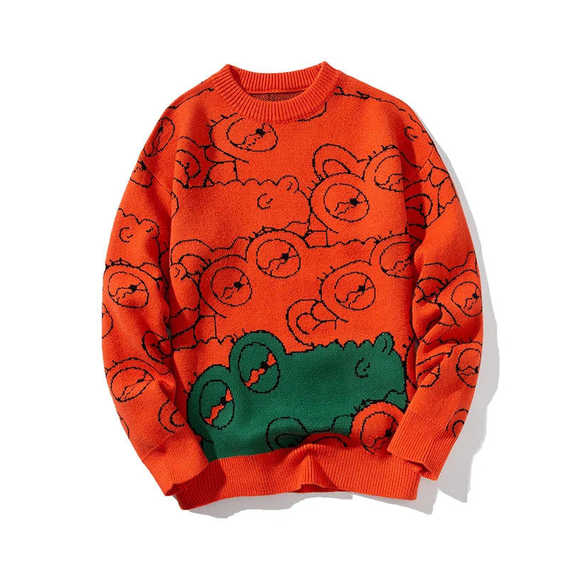 Pull Crocodile Garçon Rouge