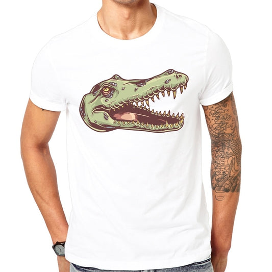 T-shirt Tête Crocodile