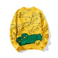 Pull Crocodile Garçon Jaune