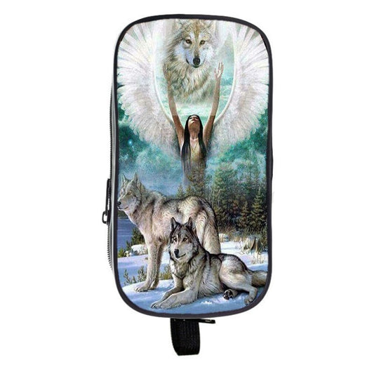 Trousse Scolaire  Loup Angélique