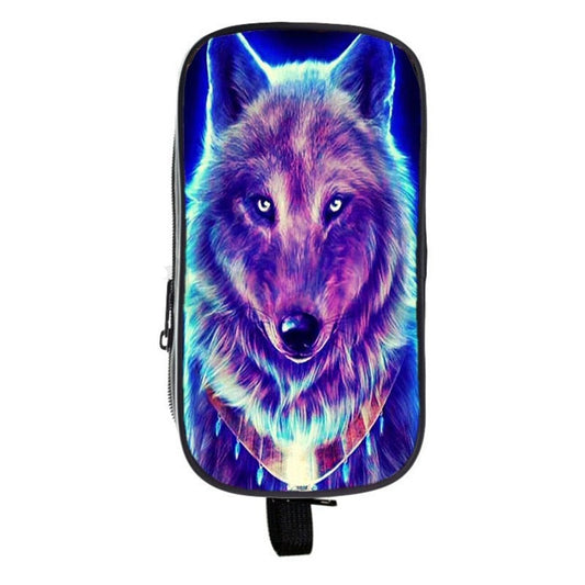 Trousse Scolaire  Loup Violet