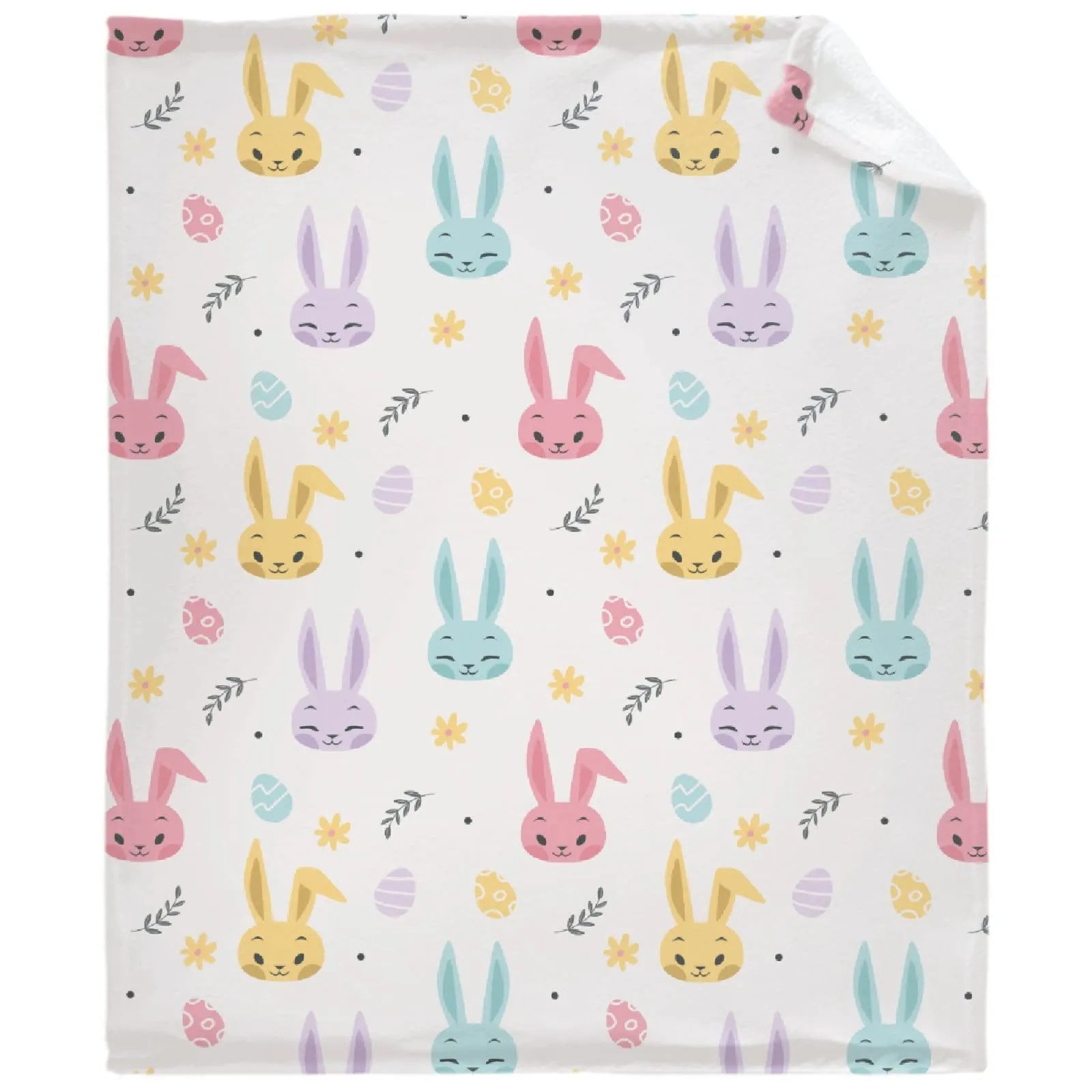 Plaid  Lapin Multicolore