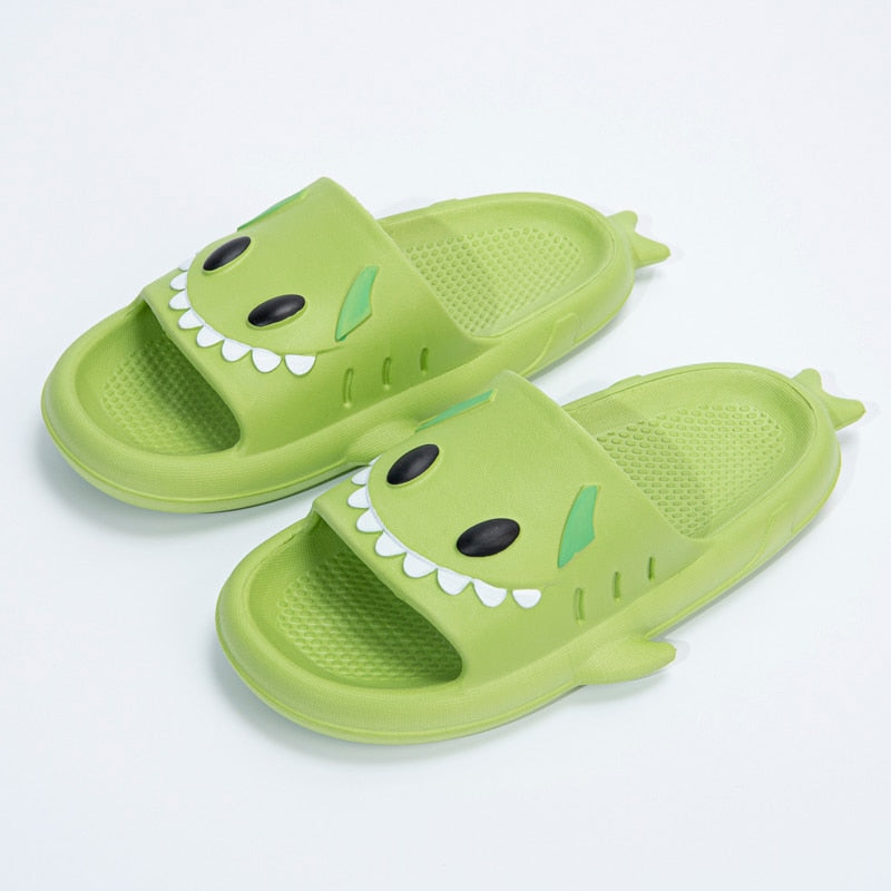 Claquette Requin Plage Vert