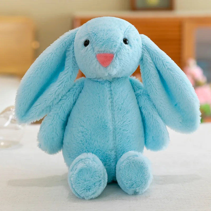 Peluche Bebe Lapin Bleu