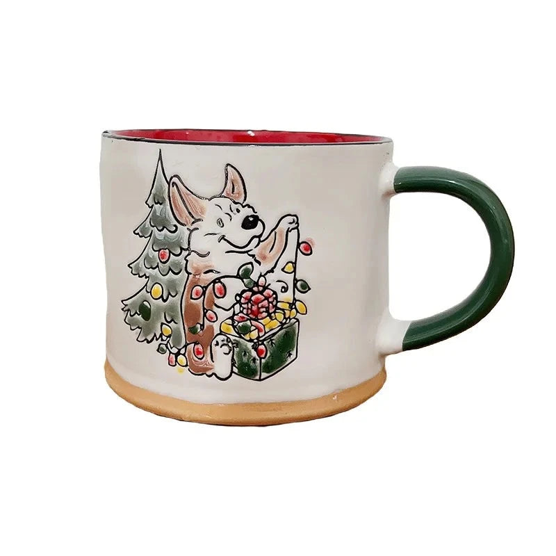 Tasse Chien Festif