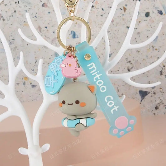 Porte Clé Chat Kawaii