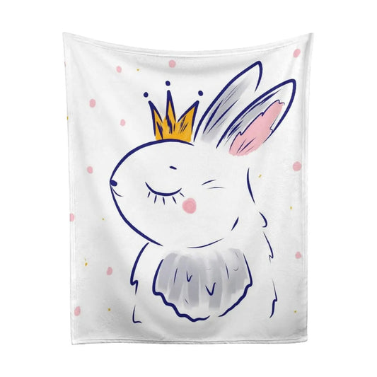 Plaid  Lapin Princesse