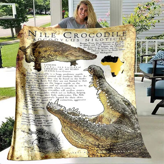 Plaid  Crocodile Vintage