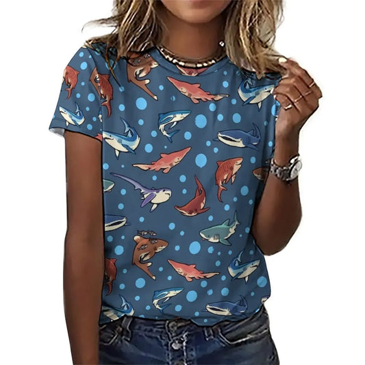 T-Shirt Requin Cartoon