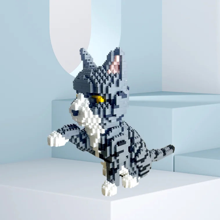 Gato De Ladrillos De Lego