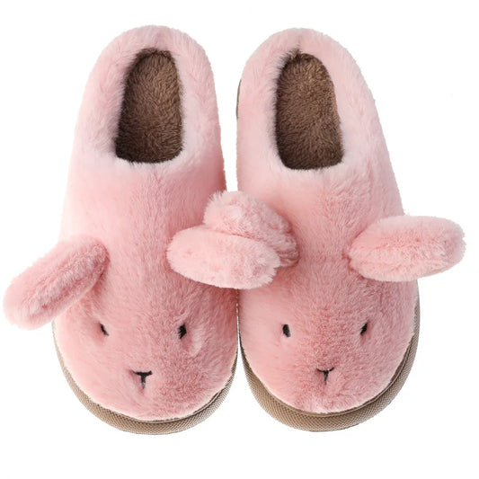 Chausson Lapin Adulte Rose