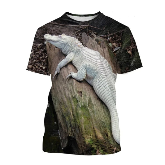 T-Shirt Crocodile Albinos