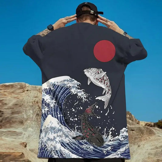 T-Shirt Poisson Japon