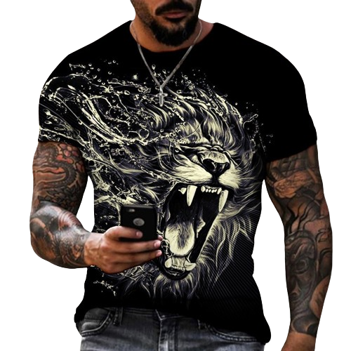 T-Shirt  Lion Rugissement