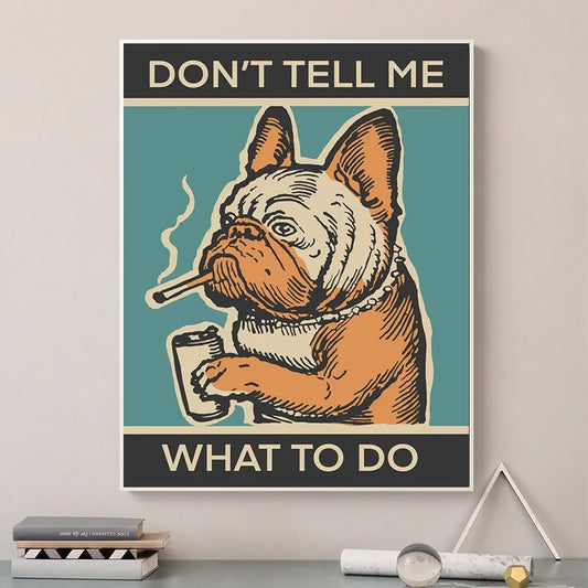 Poster Bulldog Humour