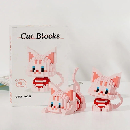 Lego Cat Figurine