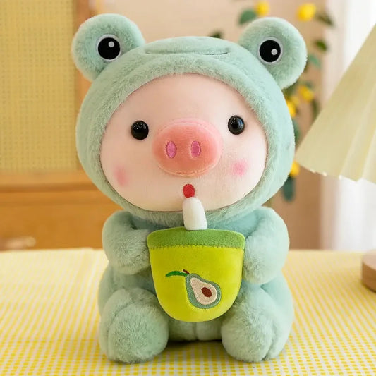 Peluche Cochon Grenouille