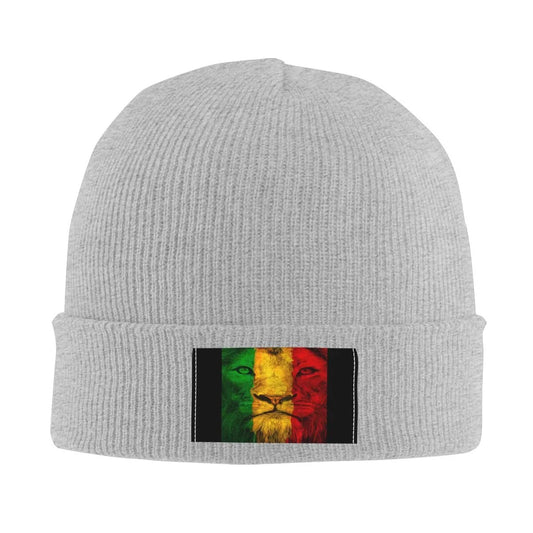 Bonnet  Lion reggae Blanc