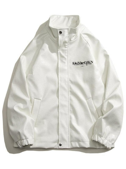 Veste Crocodile Coréen Blanc