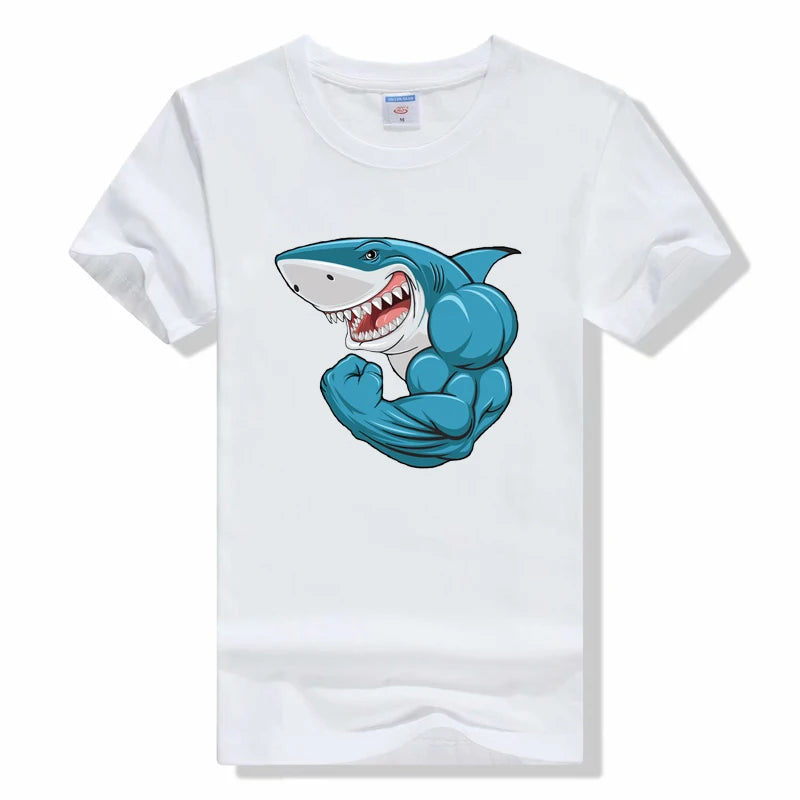 T-Shirt Requin Musclé