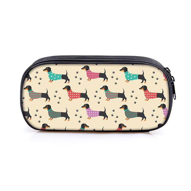 Trousse Scolaire  Chien Kawaii