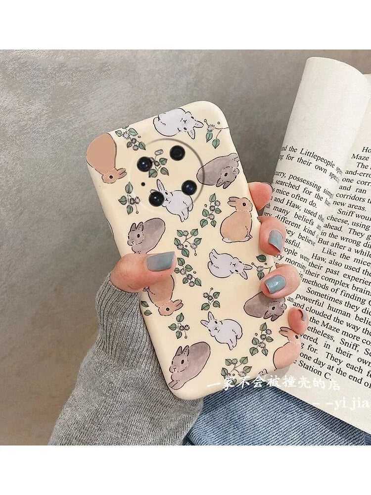 coque lapin minimaliste