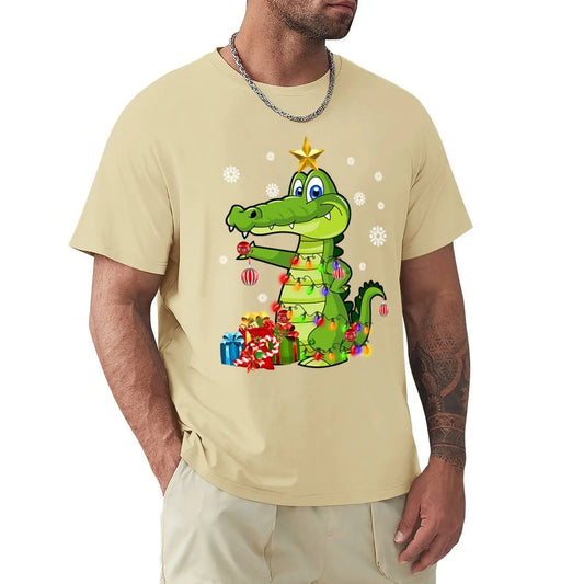 T-Shirt Crocodile Noel Sable