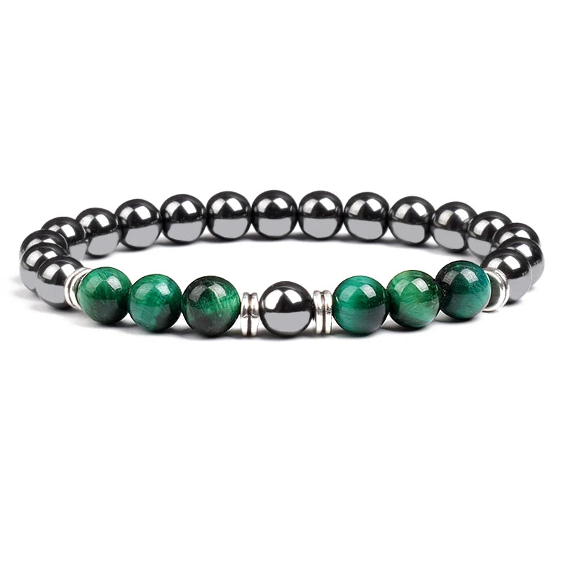 Bracelet Oeil de Tigre Vert