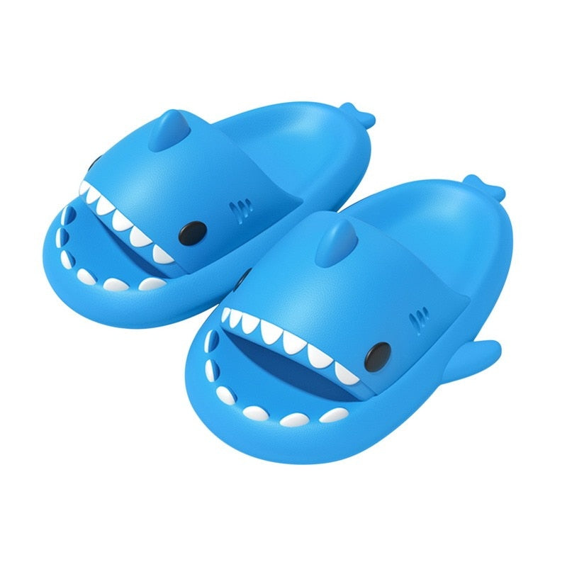 Claquette Requin Bleu Eclatant