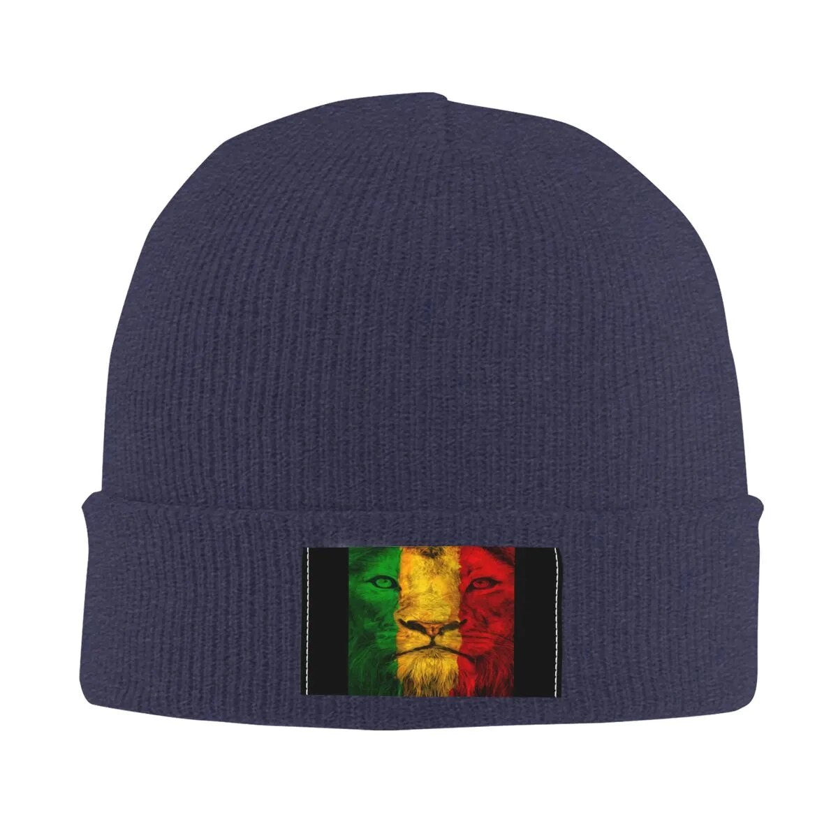 Bonnet Lion reggae Bleu