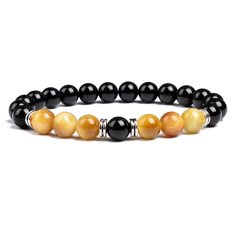 Bracelet Oeil de Tigre Homme