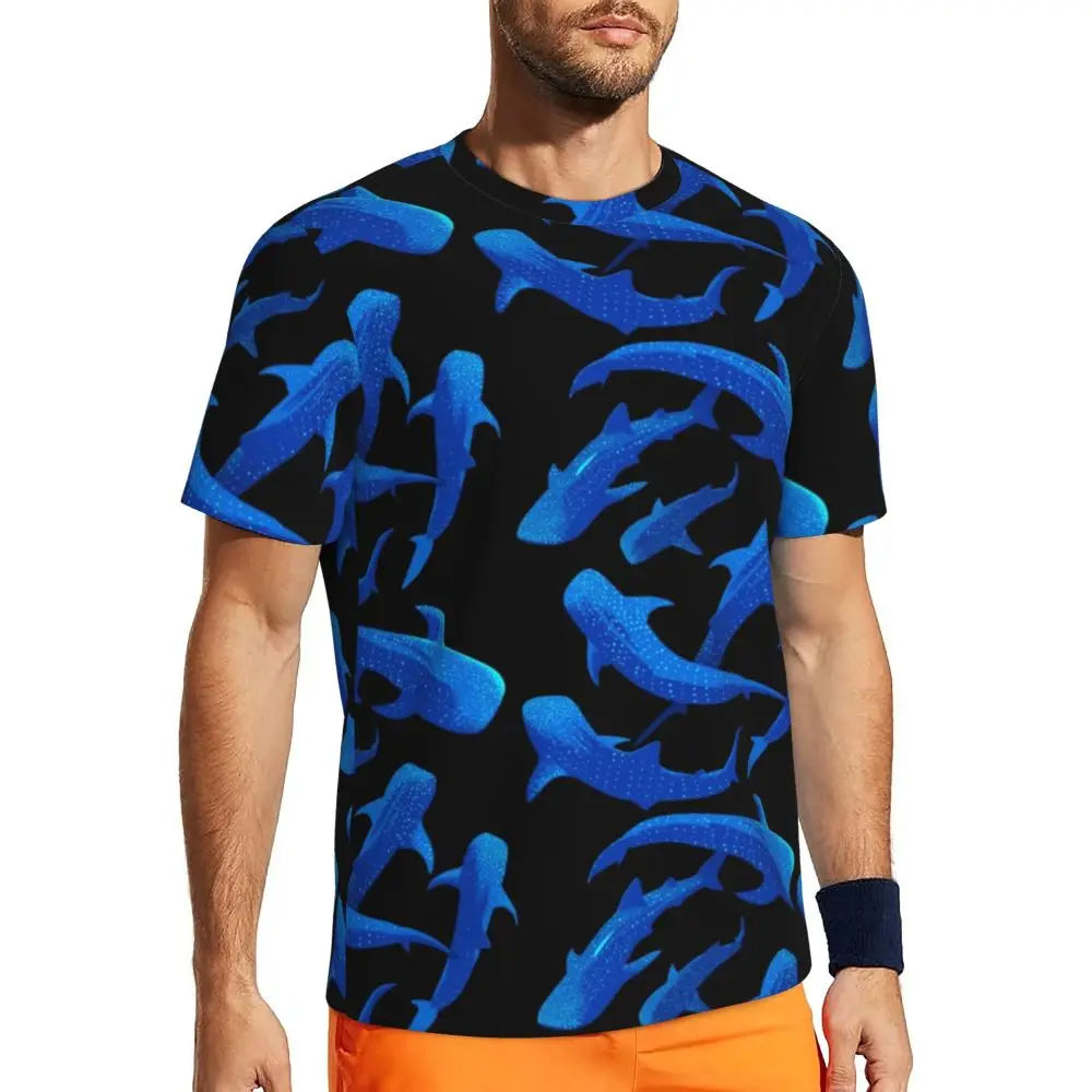 T-Shirt Requin Bleu