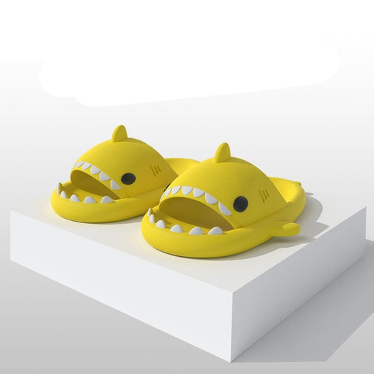 Claquette Requin Jaune