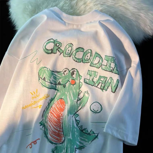 T-Shirt  Crocodile Retro