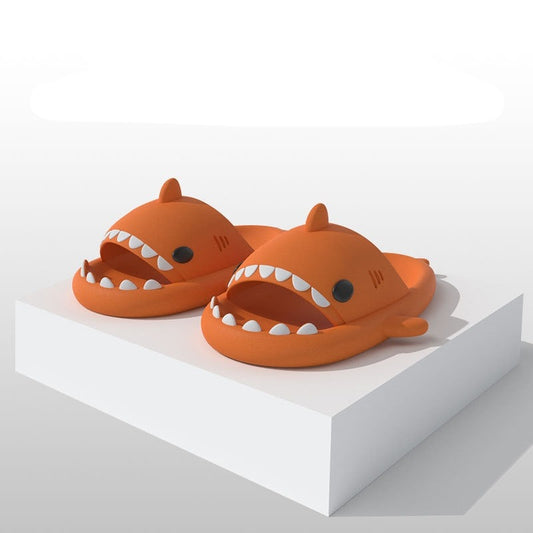 Claquette Requin Orange