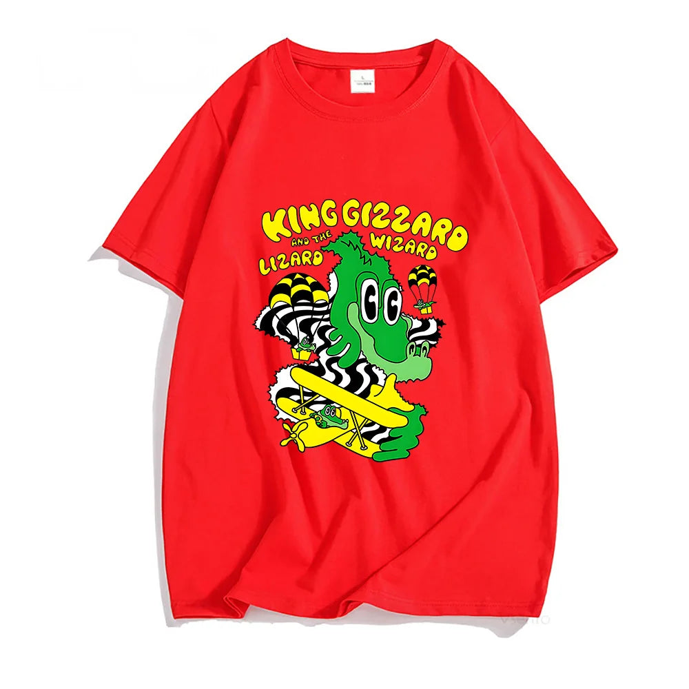 T-Shirt King Gizzard Rouge