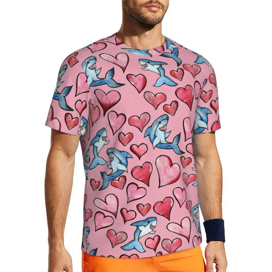 T-Shirt Requin Saint Valentin