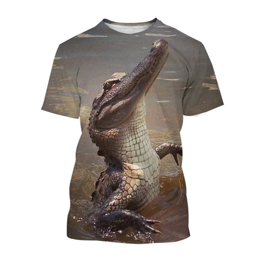 T-Shirt crocodile Eaux Profondes