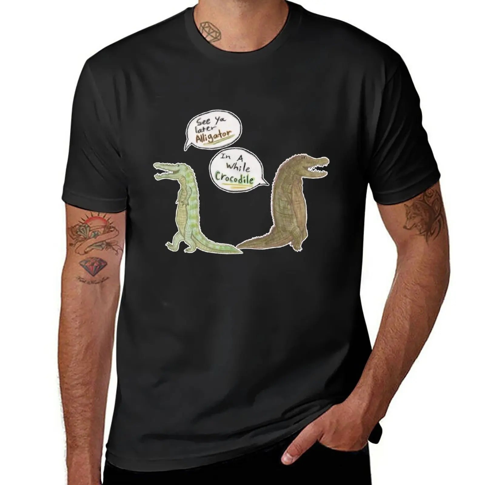 T-Shirt Crocodile Marrant