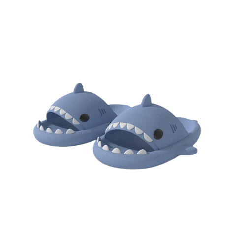 Claquette Requin Bleu