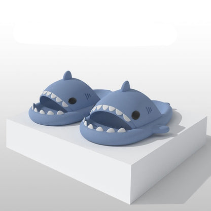 Claquette Requin Bleu