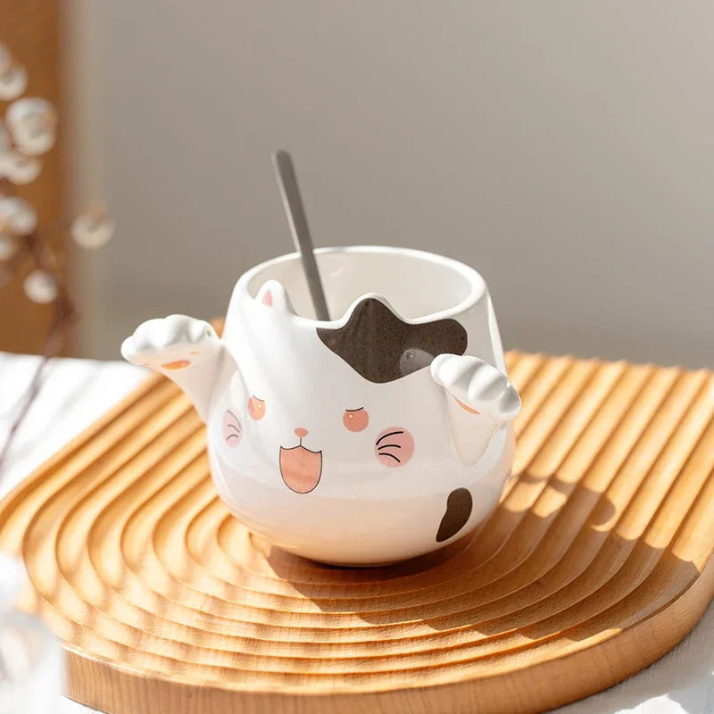 Mug chat Blanc